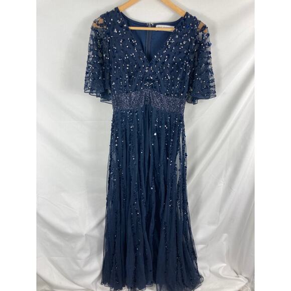 Mac Duggal Beaded Formal Gown Size 4 - Picture 3 of 10